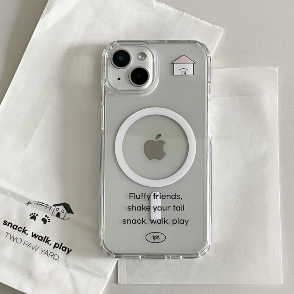 |two paw yard.| TPY Logo MagSafe Case