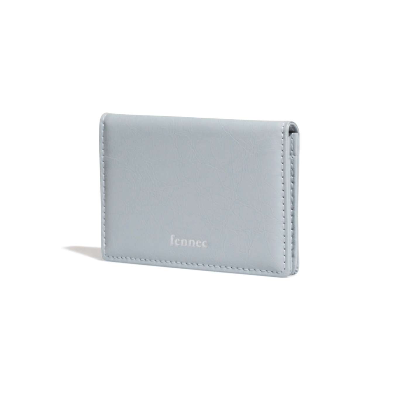 |Fennec| CRINKLE SOFT CARD CASE - MID GREY