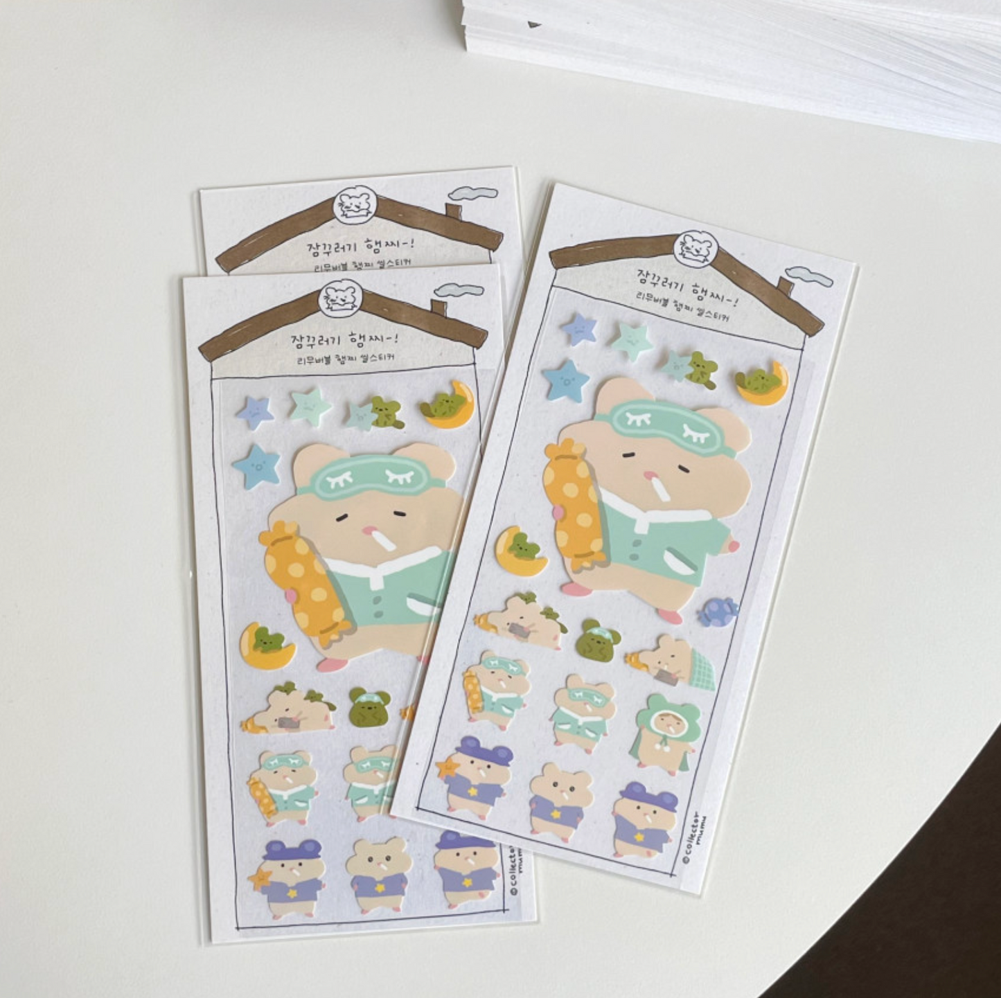 |collector mumu| 잠꾸러기 햄찌 Sticker