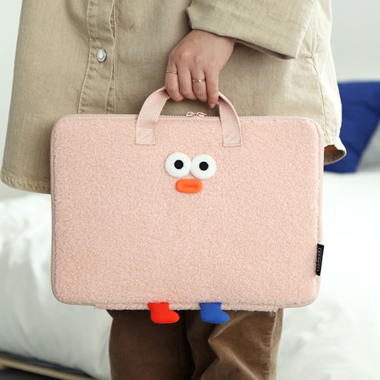|Brunch Brother| Pompom Boucle Laptop Case 13"