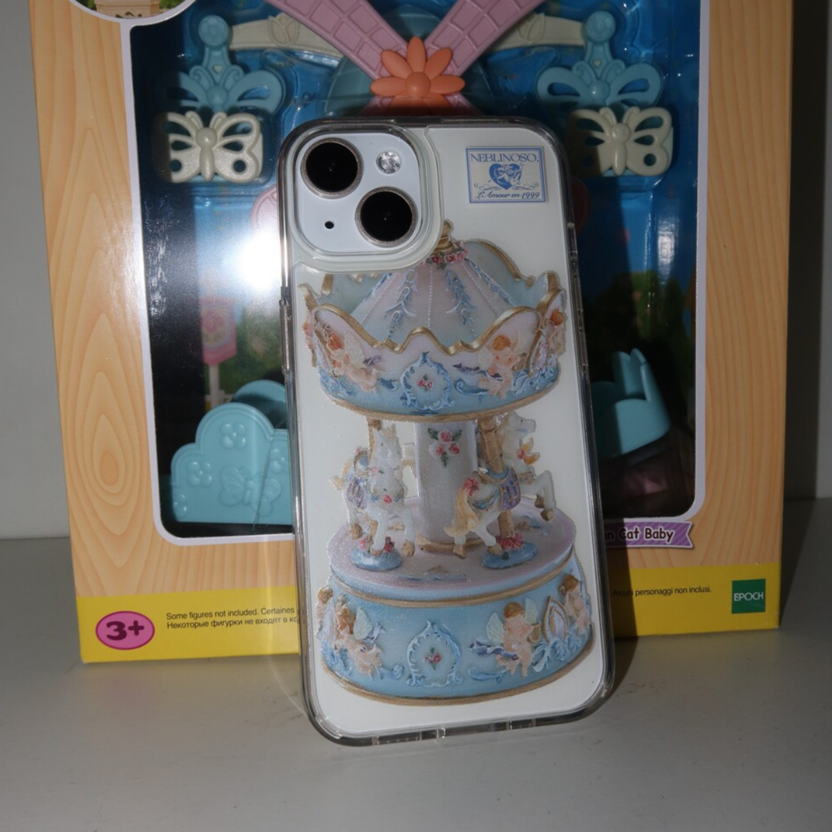 |neblinoso| Blue Merry-go-round Phone Case