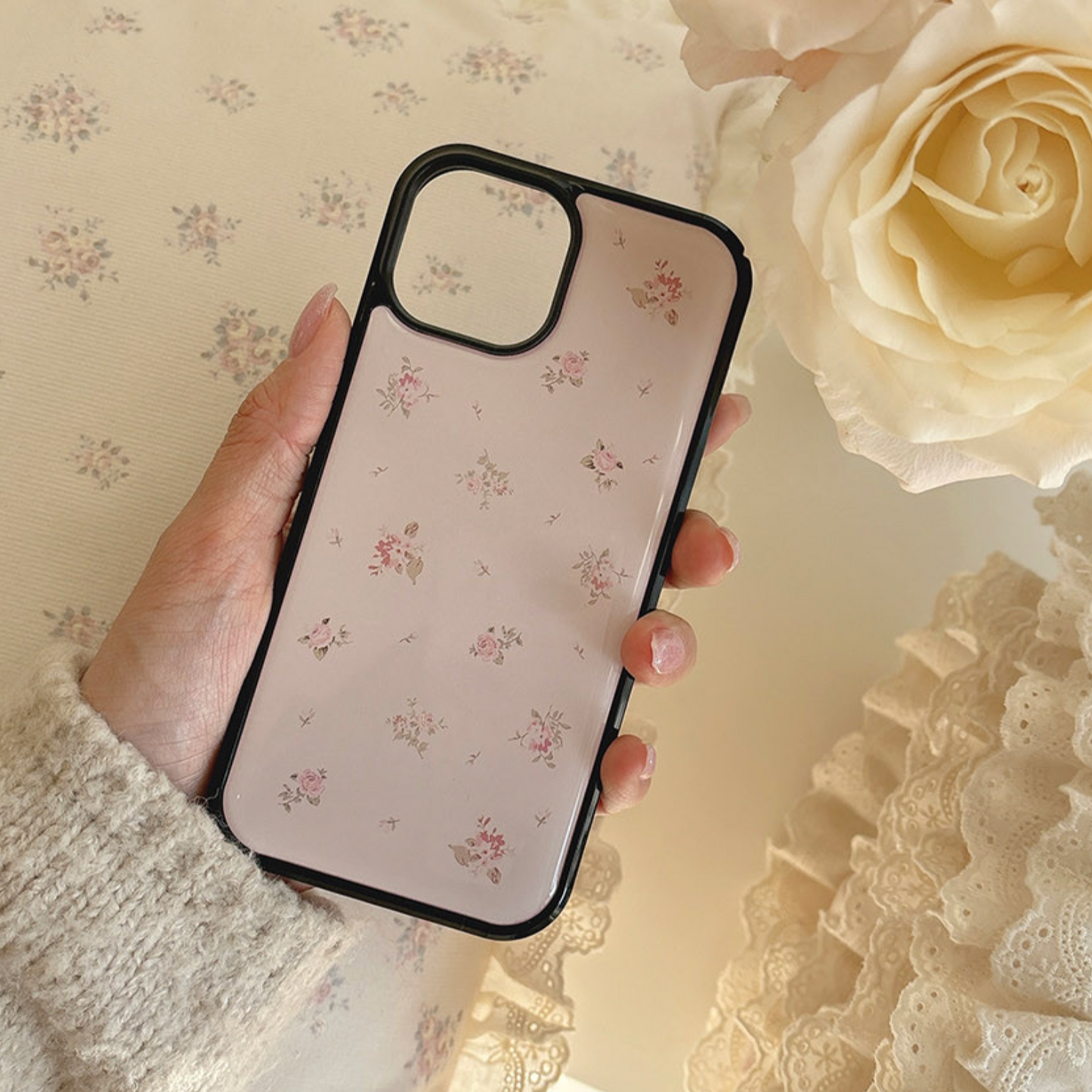 |Romantic Mood| Rose Letter Epoxy Phone Case