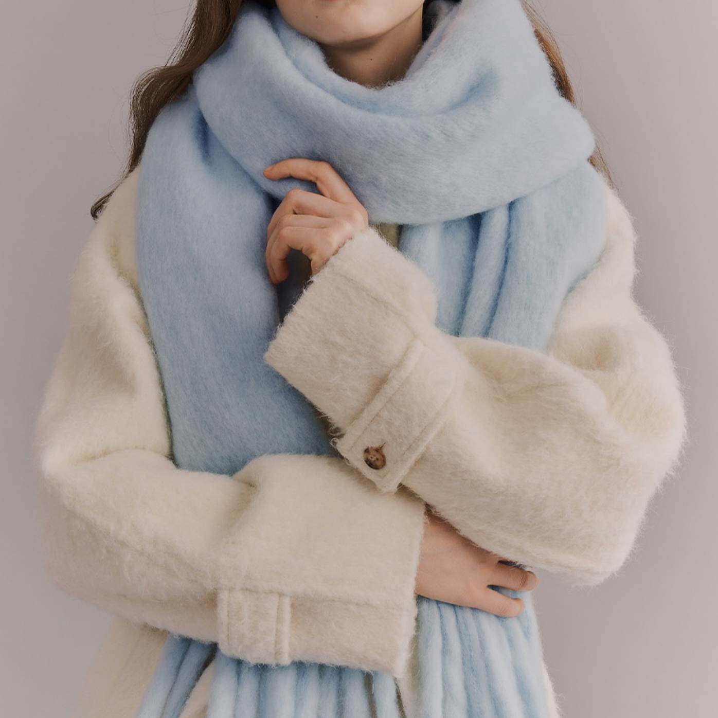 |engbrox| Cotton Candy Muffler (Blue)