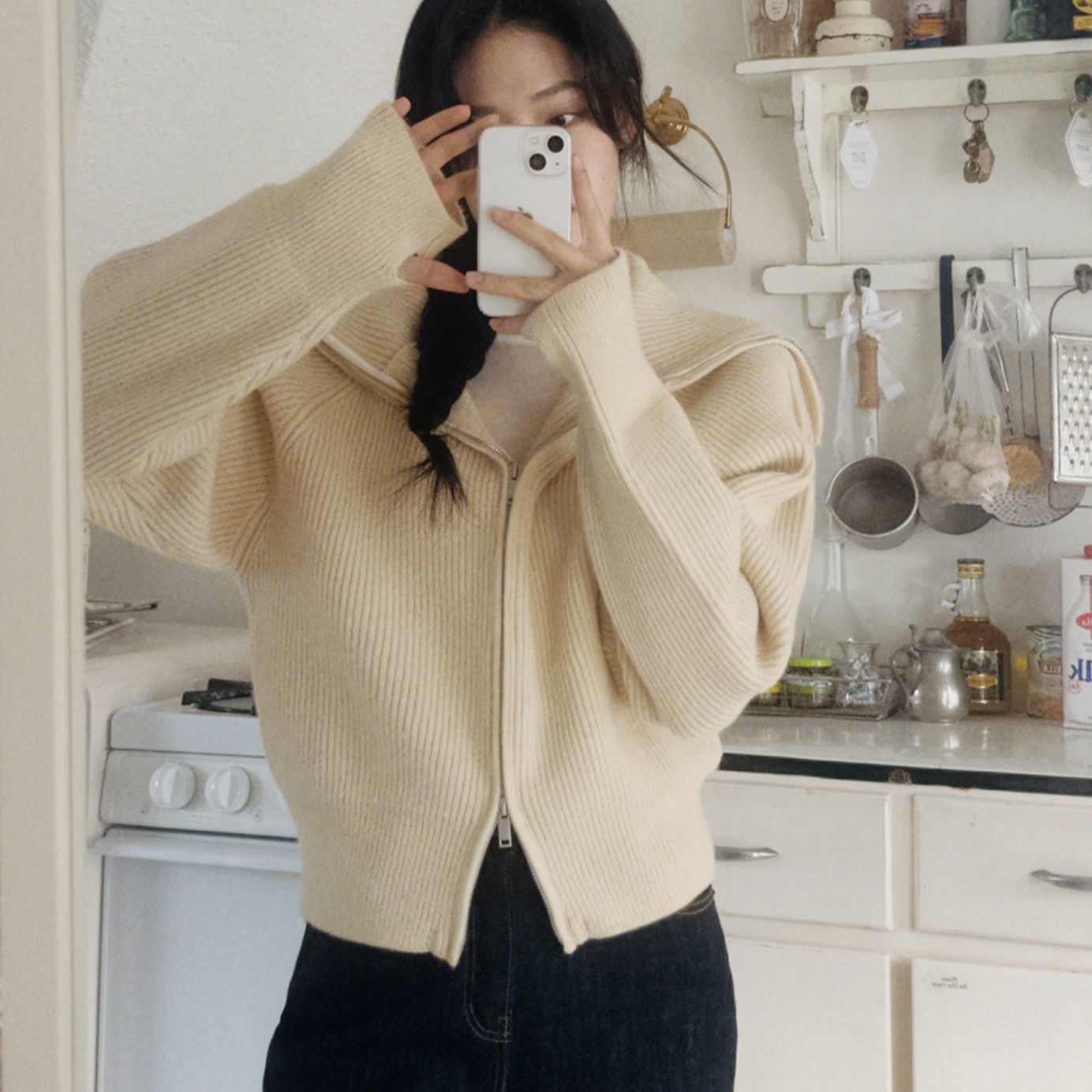 |SLOWAND| Our Choice Knitwear Zip-up / Semi Zip-up Knitwear