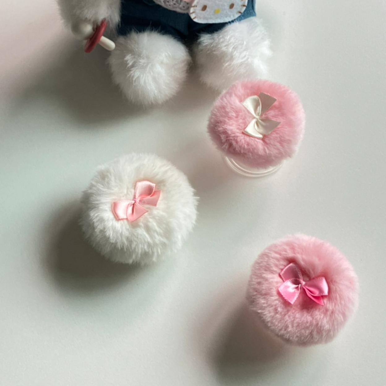 |KUTE| Ribbon Puff Grip Tok