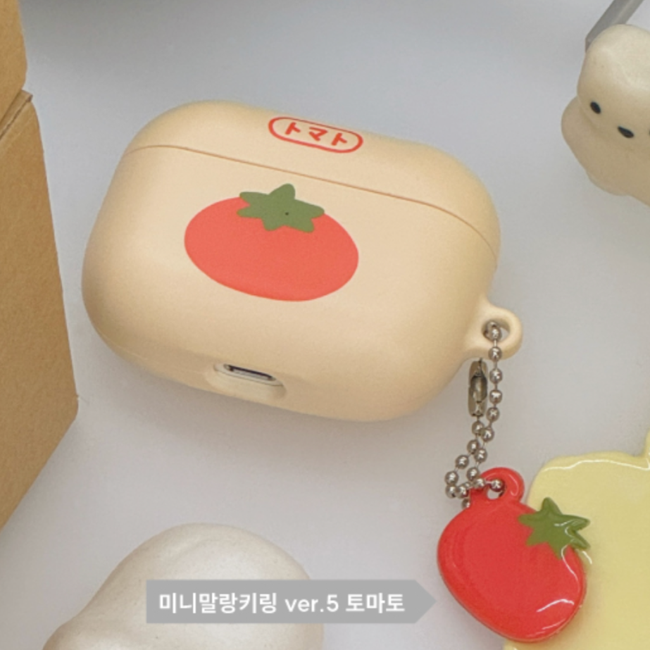 |HOOKKA HOOKKA STUDIO| Tomato Airpods Case