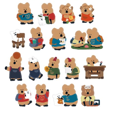 |Dinotaeng| Quokka in School Sticker (20Types)