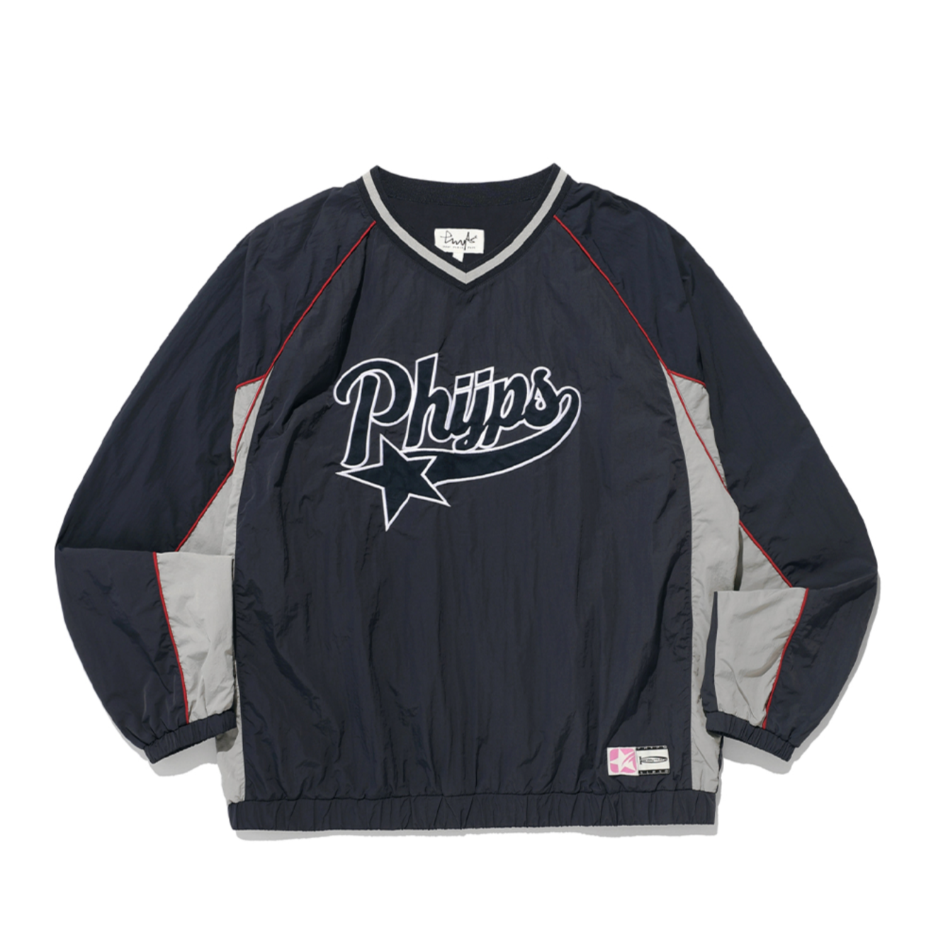|PHYPS| TAIL LOGO LS DARK NAVY