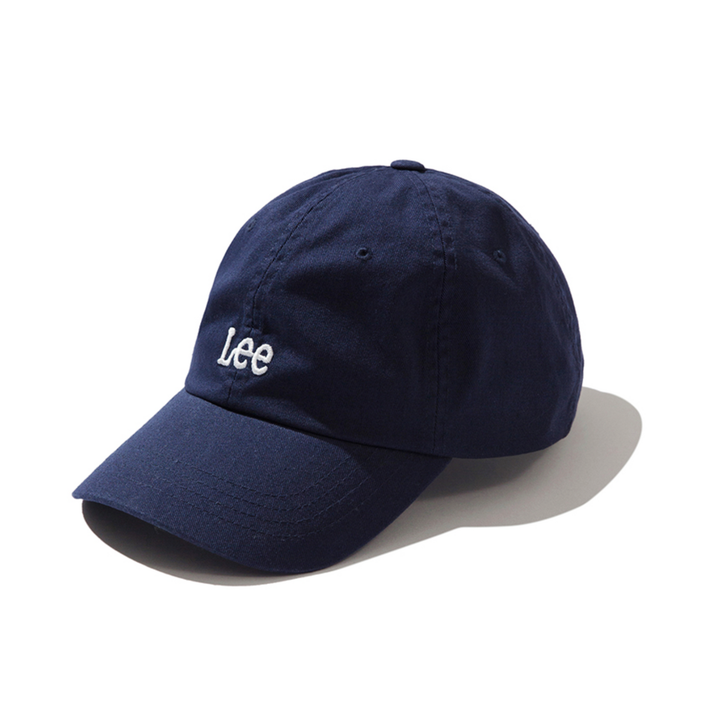 |LEE| SMALL TWITCH LOGO COTTON CURVE BALL CAP NAVY