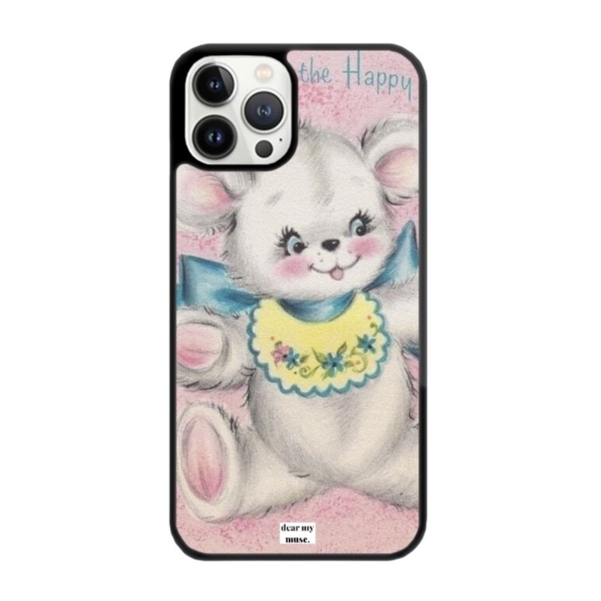 |dear my muse.| The Happy Bear Epoxy Phone Case