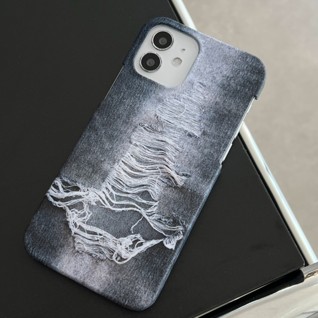 |monguroom| Ice Jean Phone Case