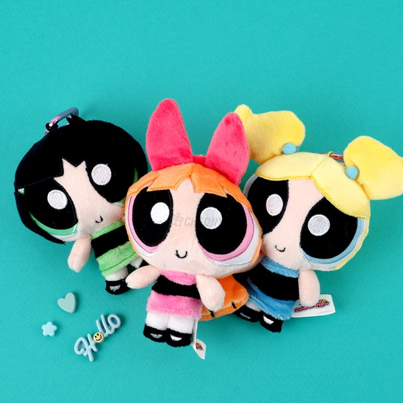 |The Powerpuff Girls| 飛天小女警 Doll Keyring