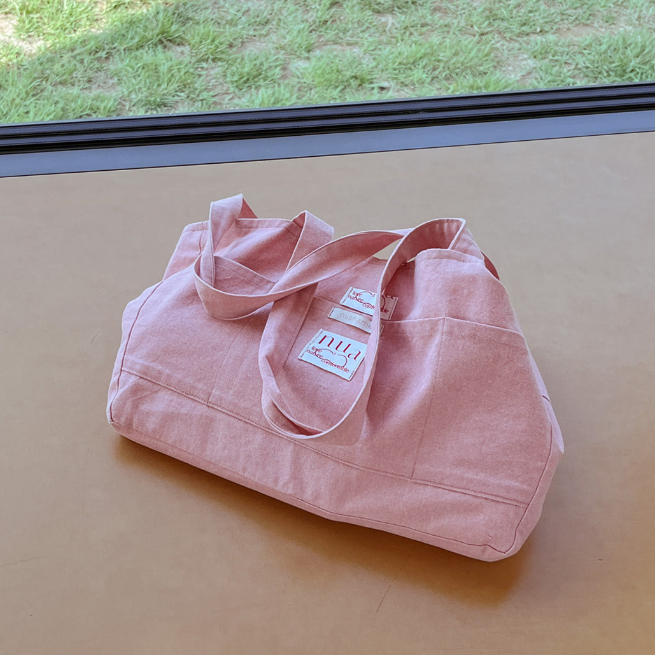 |nuaname| Pink Eco Bag