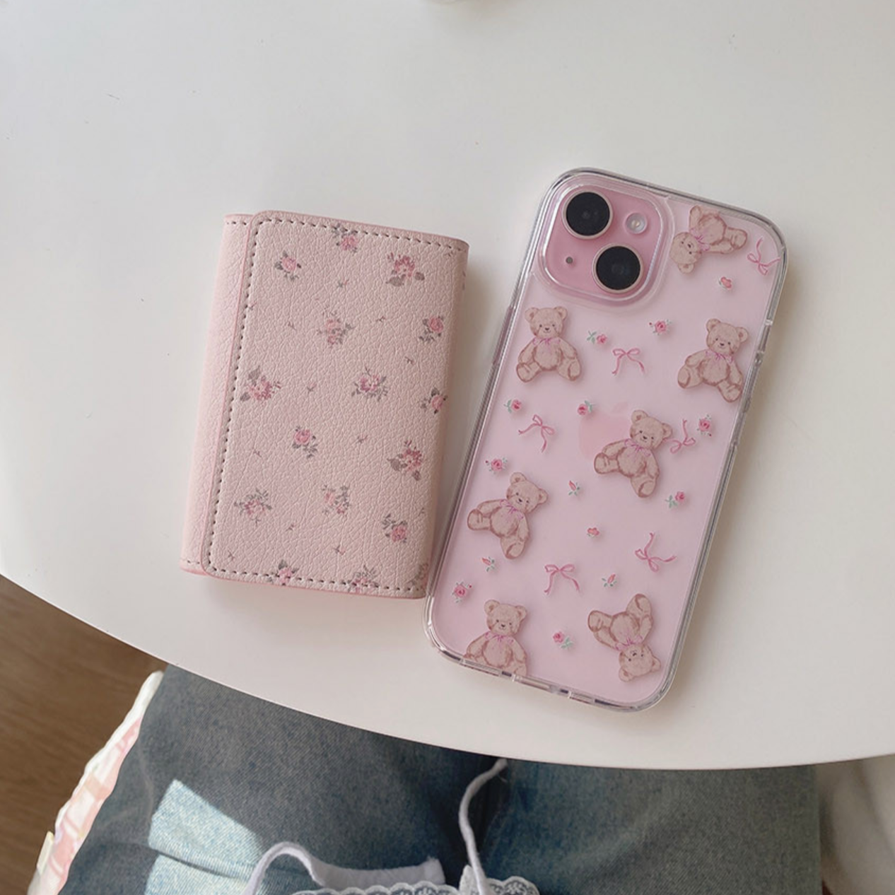 |Romantic Mood| Flower Clear Hard Phone Case