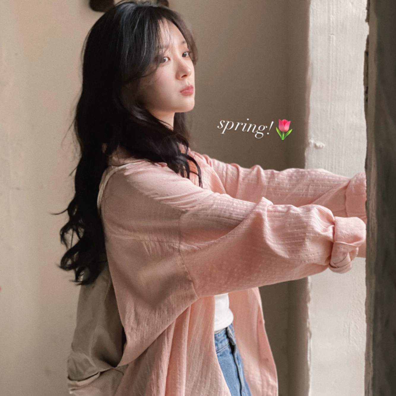 |SLOWAND| # SLOWMADE Tone and Cute Fit Cotton Shirt