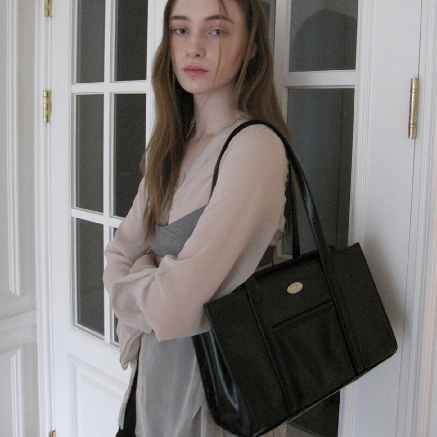 |DUMARO| Carry Shoulder Bag / Black