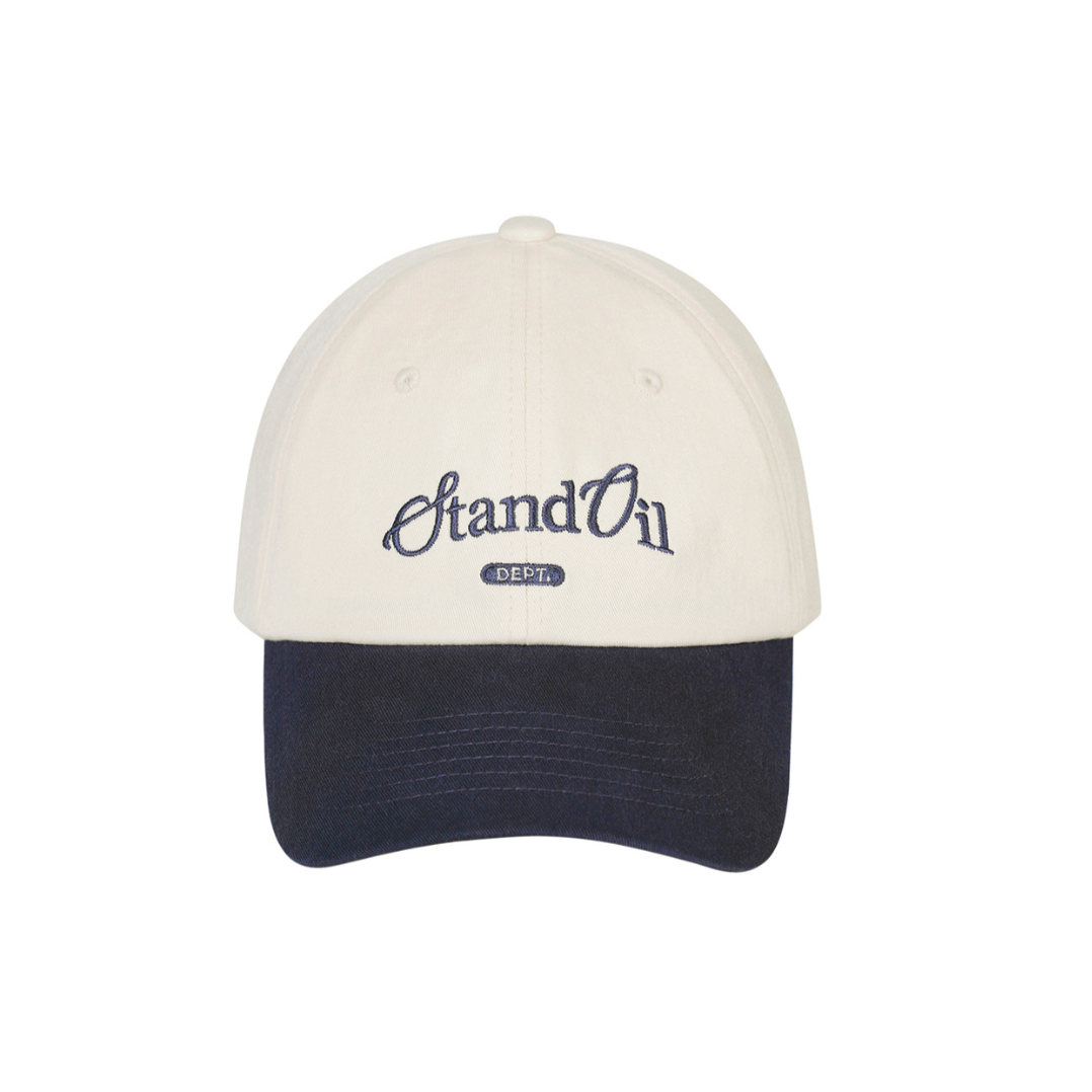 |STAND OIL| Bonheur Mix Ball Cap Navy