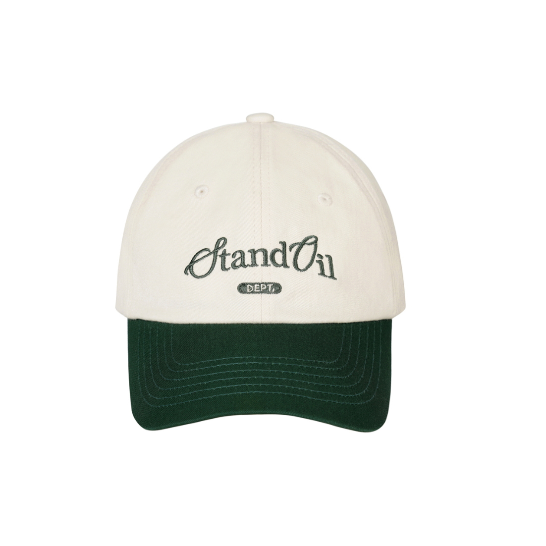 |STAND OIL| Bonheur Mix Ball Cap Deep Green