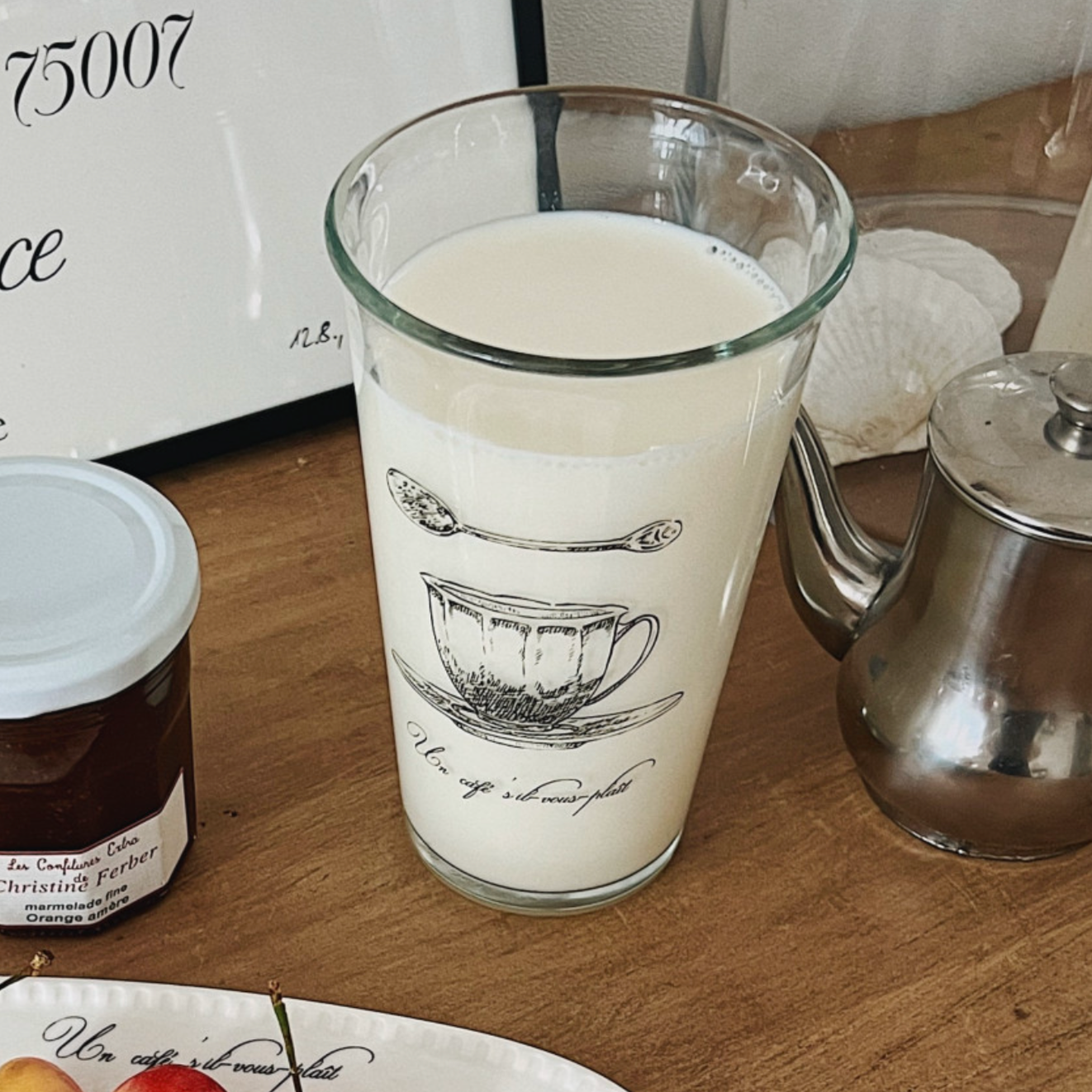 |MAMANAUBE| Un café s’il-vous-plaît, Glass CUP 500ml