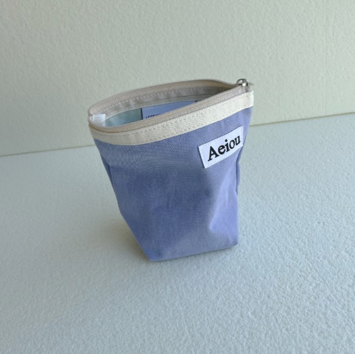 |aeiou| Aeiou Basic Pouch (M size) Blueberry