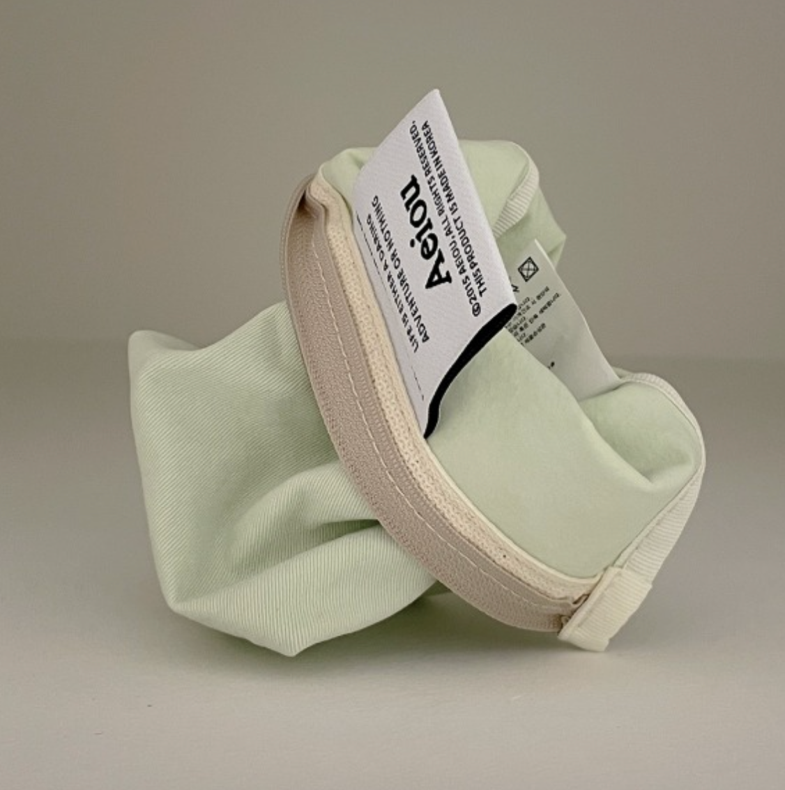 |aeiou| Aeiou Basic Pouch (M size) Celery water