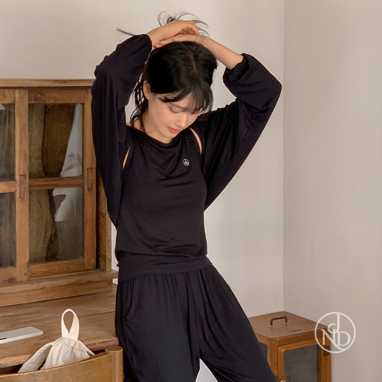 |Juuneedu| Jeu Ditto Sleeves Bolero Set