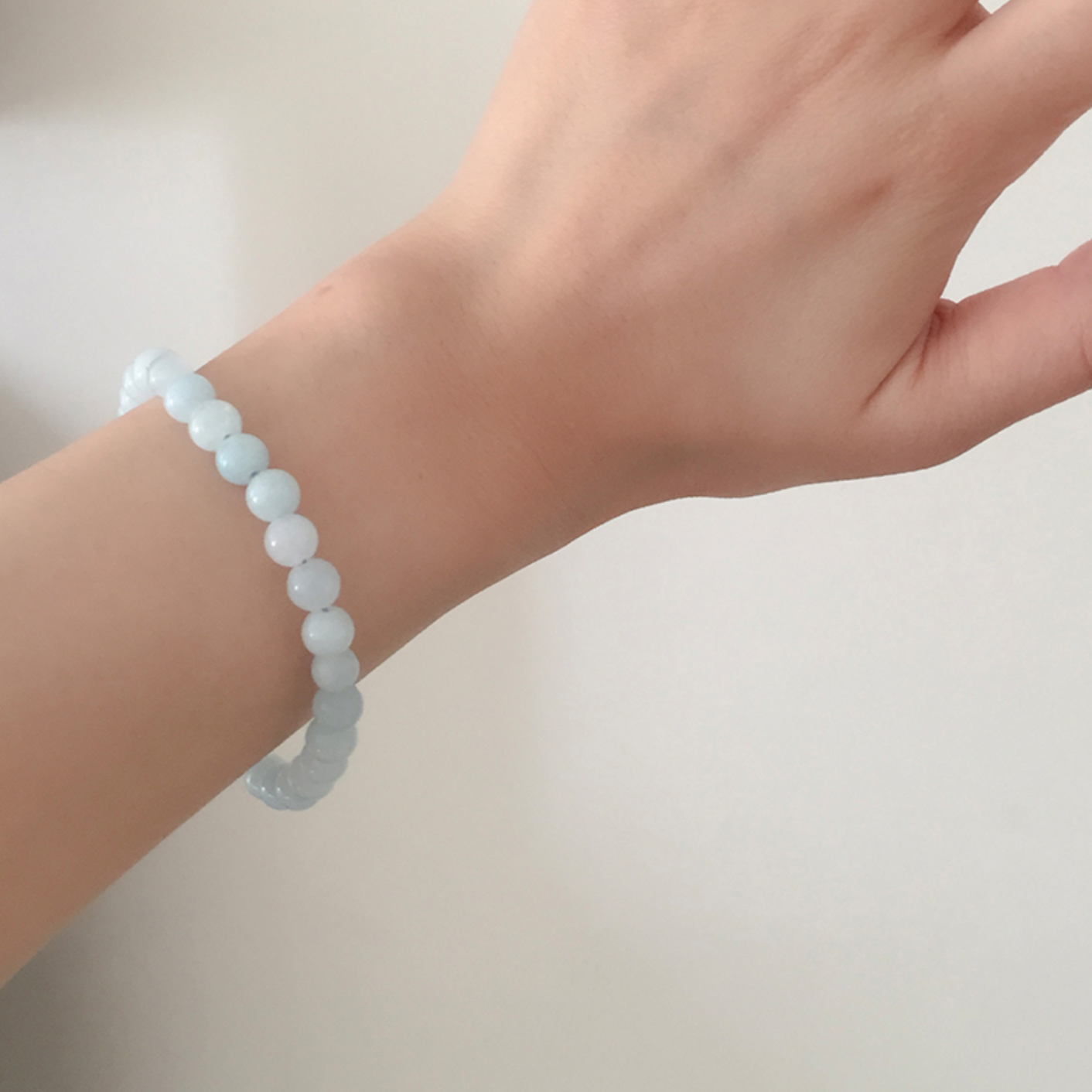 |moat| Aqua Rose Bracelet (silver925)