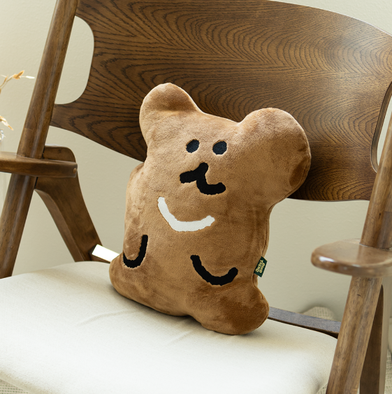 |Dinotaeng| Croissant BOBO Flat Fur Cushion