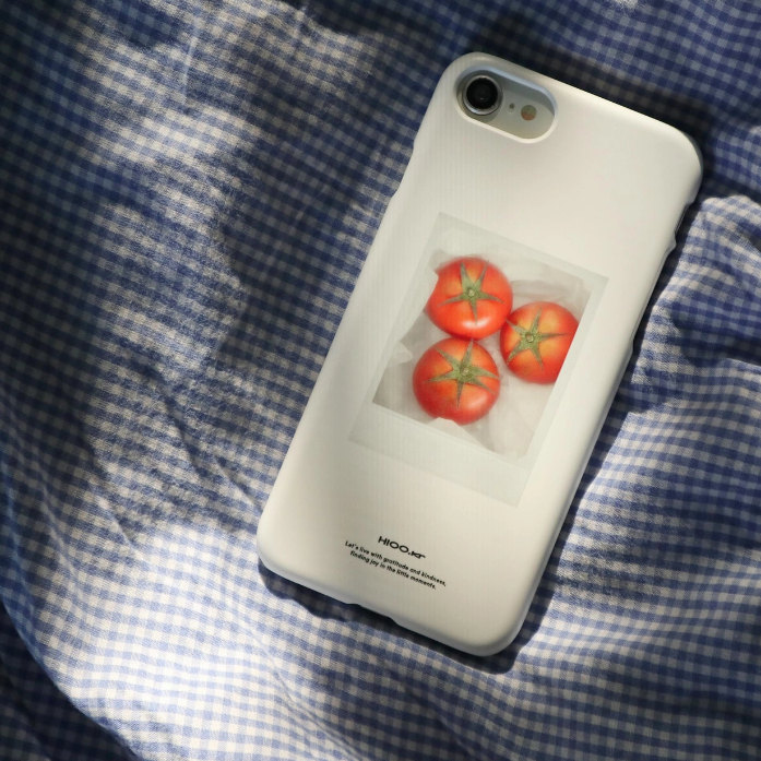 |hioo.kr| Summer Diary Tomato Matte Phone Case