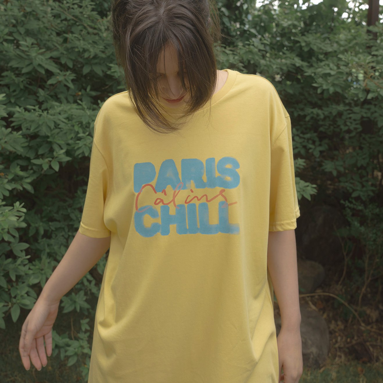 |HOTEL PARIS CHILL| Paris Chill T-Shirt (Vanilla)