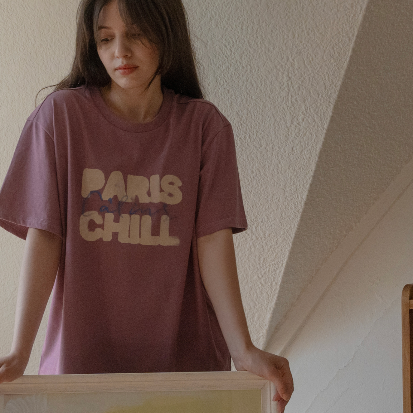 |HOTEL PARIS CHILL| Paris Chill T-Shirt (Lilac)