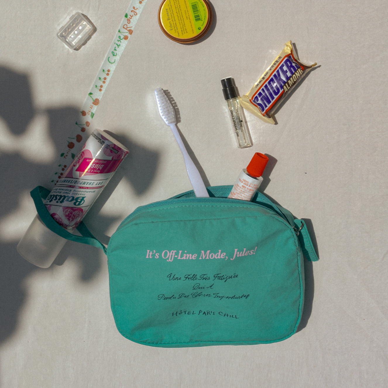 |HOTEL PARIS CHILL| Wander Pouch (Green)