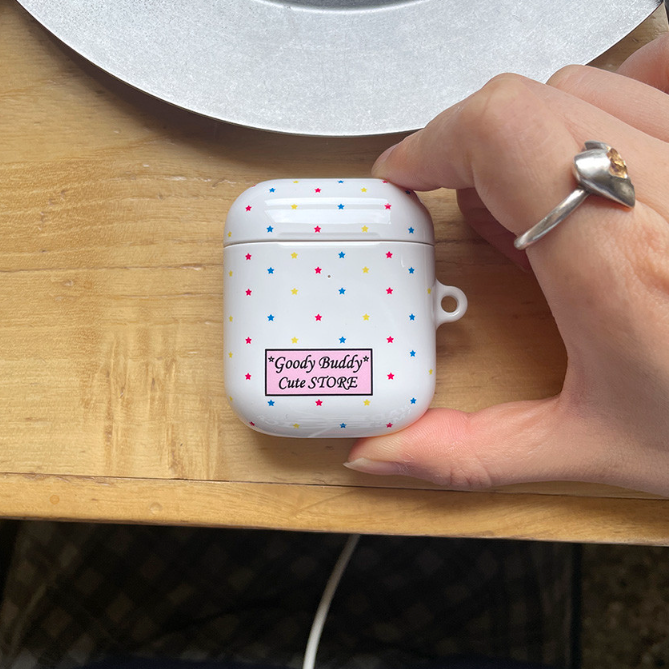 |Goody buddy| Popping Star Airpods Case