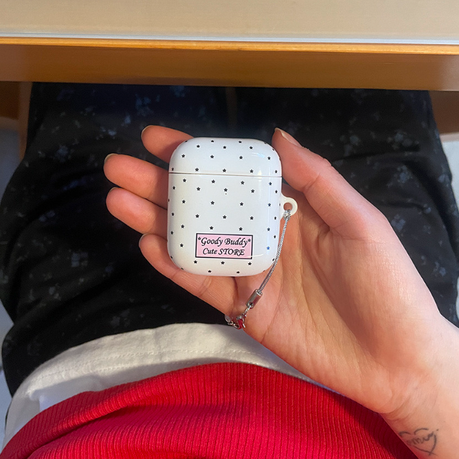 |Goody buddy| Dot Star Airpods Case