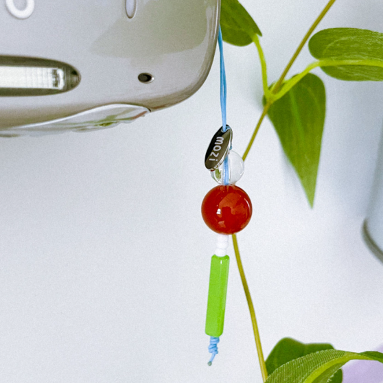 |mOzi| Little Tree Fruit Gemstone Beads Keyring