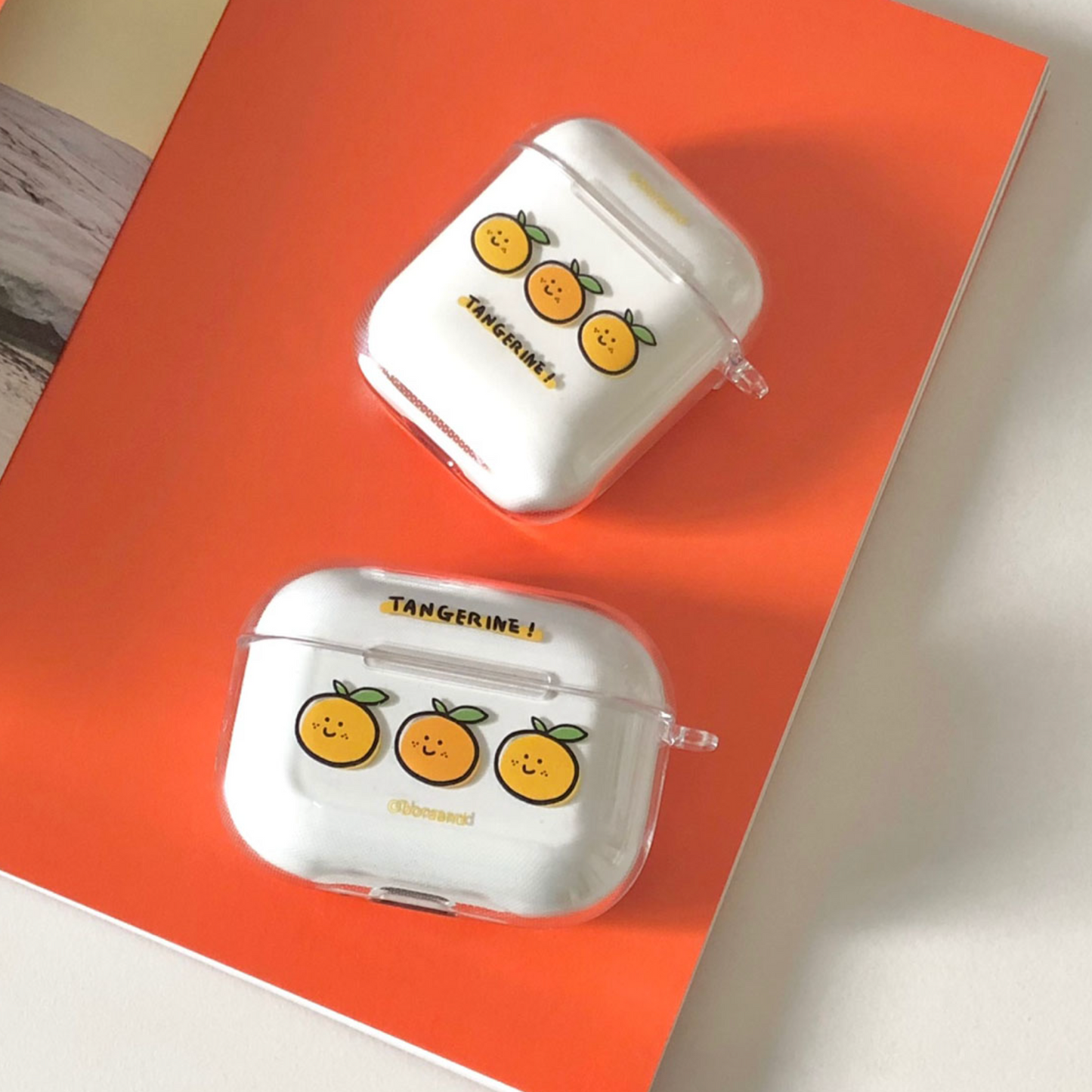 |bora and| Three Tangerines Airpods Hard Case