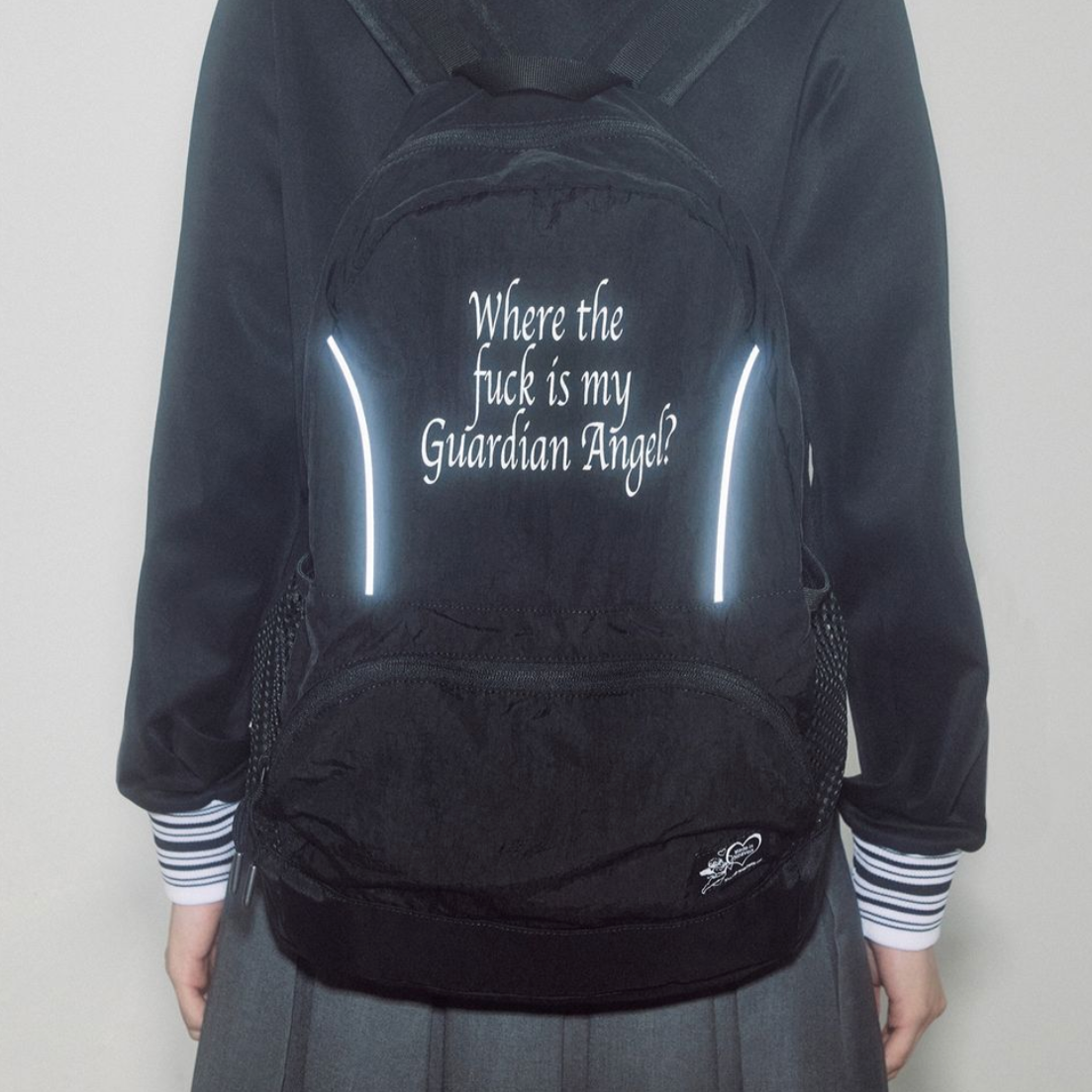 |SCULPTOR| Go to Nylon Backpack Black