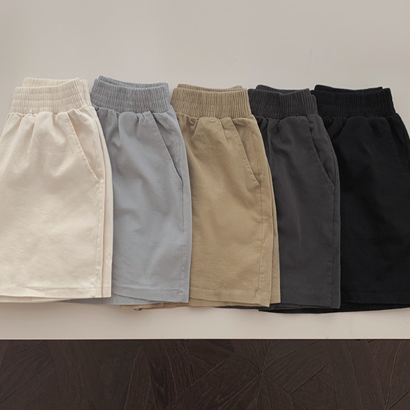 |SLOWAND| # SLOWMADE Daily Pigment Banding Pants