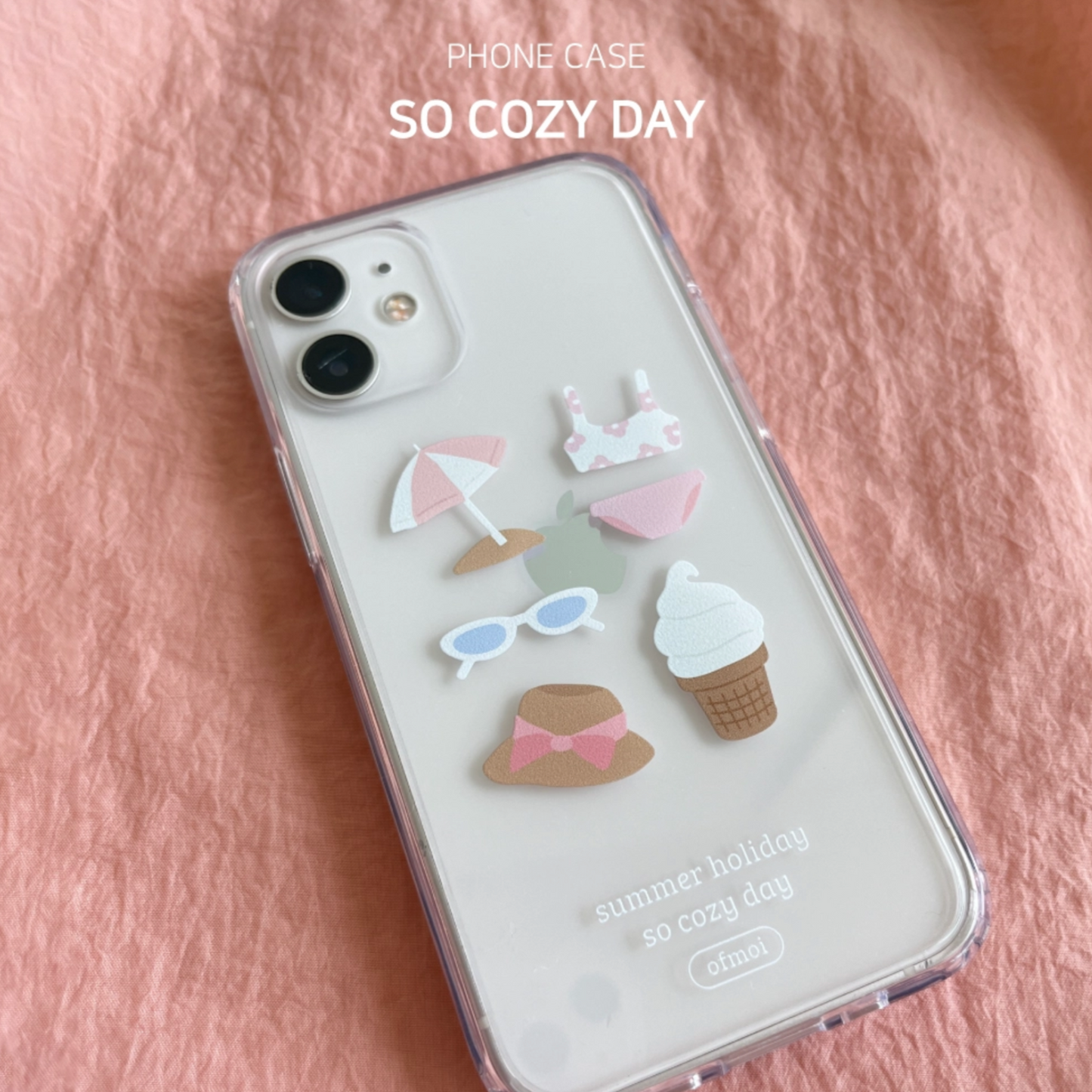 |ofmoi| So Cozy Day Jelly Phone Case