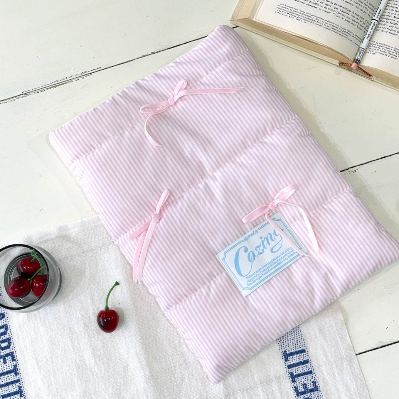 |COZING| Pillow Notebook Pouch (Pastel Pink)