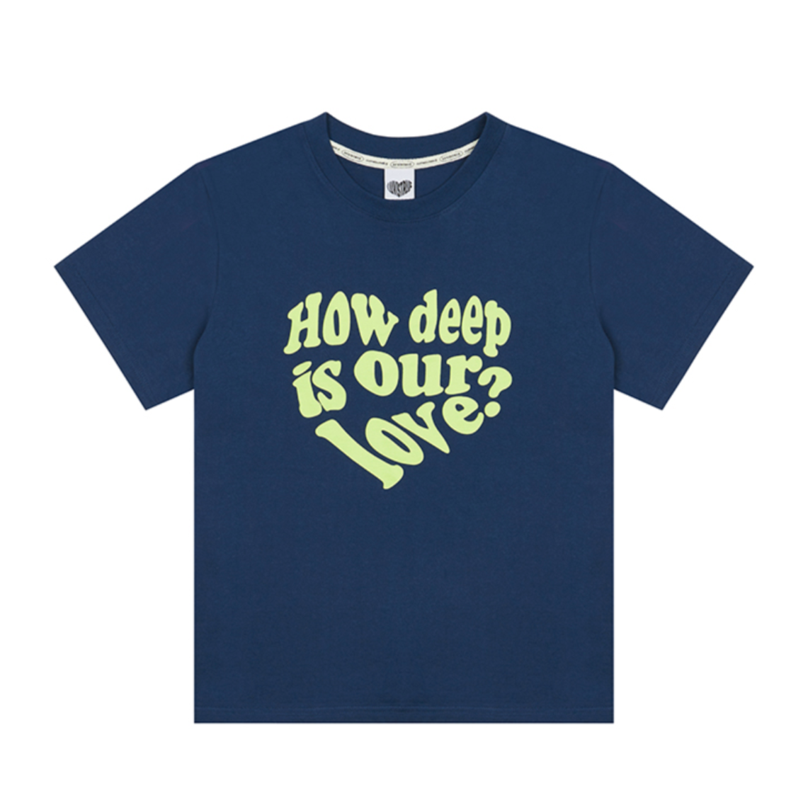 |LUVISTRUE| DN LUV TEE (NAVY)