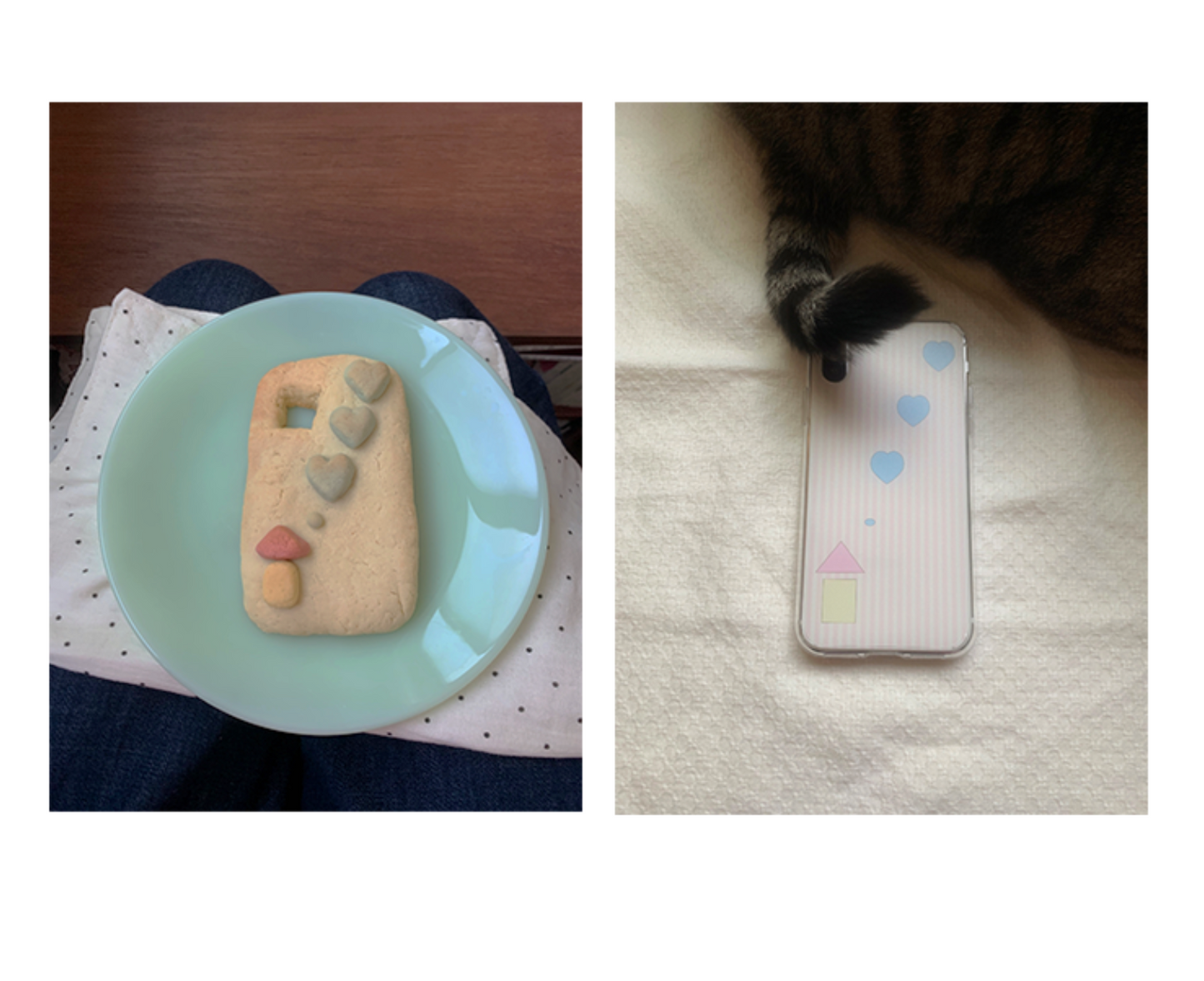 |1081| h o m e - s t r i p e Jelly Hard Case