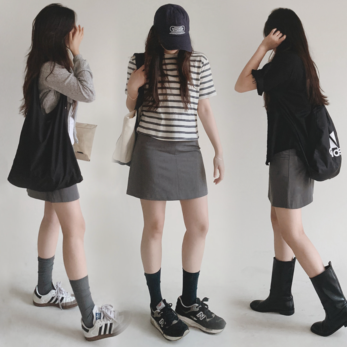 |SLOWAND| # SLOWMADE Two And Type Skirt