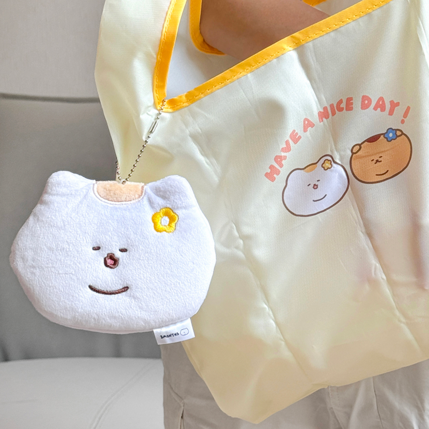 |3MONTHS| Eco Bag Keyring