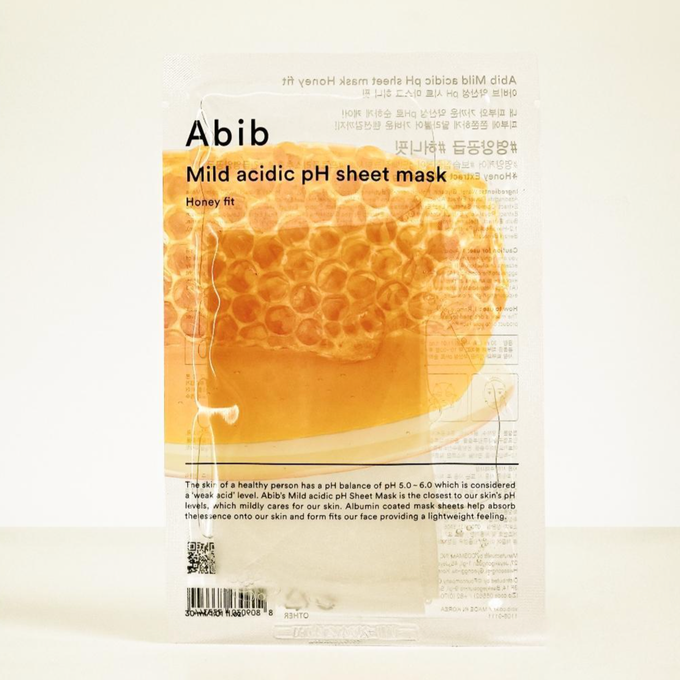 |abib| Mild Acidic pH Sheet Mask Honey Fit 10P