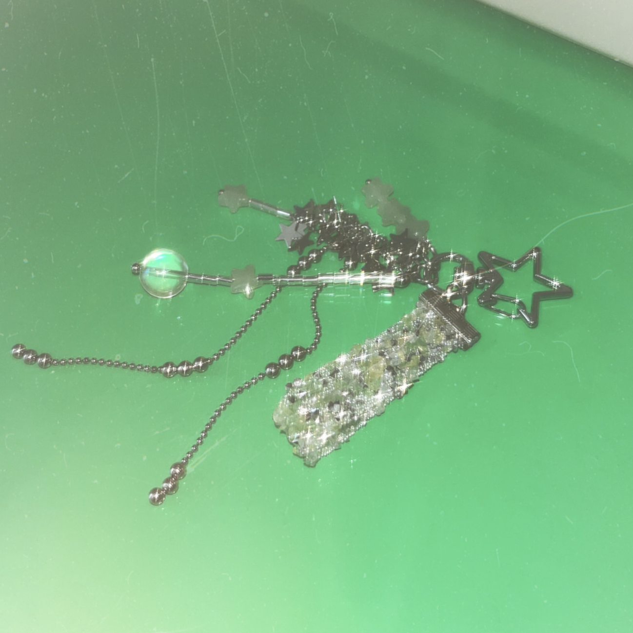 |atta| 그때 그 맛 Keyring (Green)