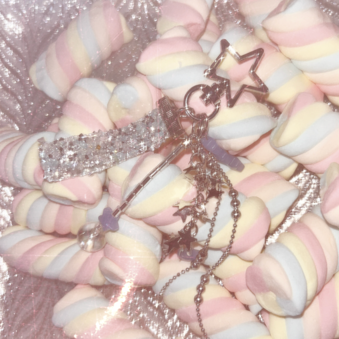 |atta| 그때 그 맛 Keyring (Blue)