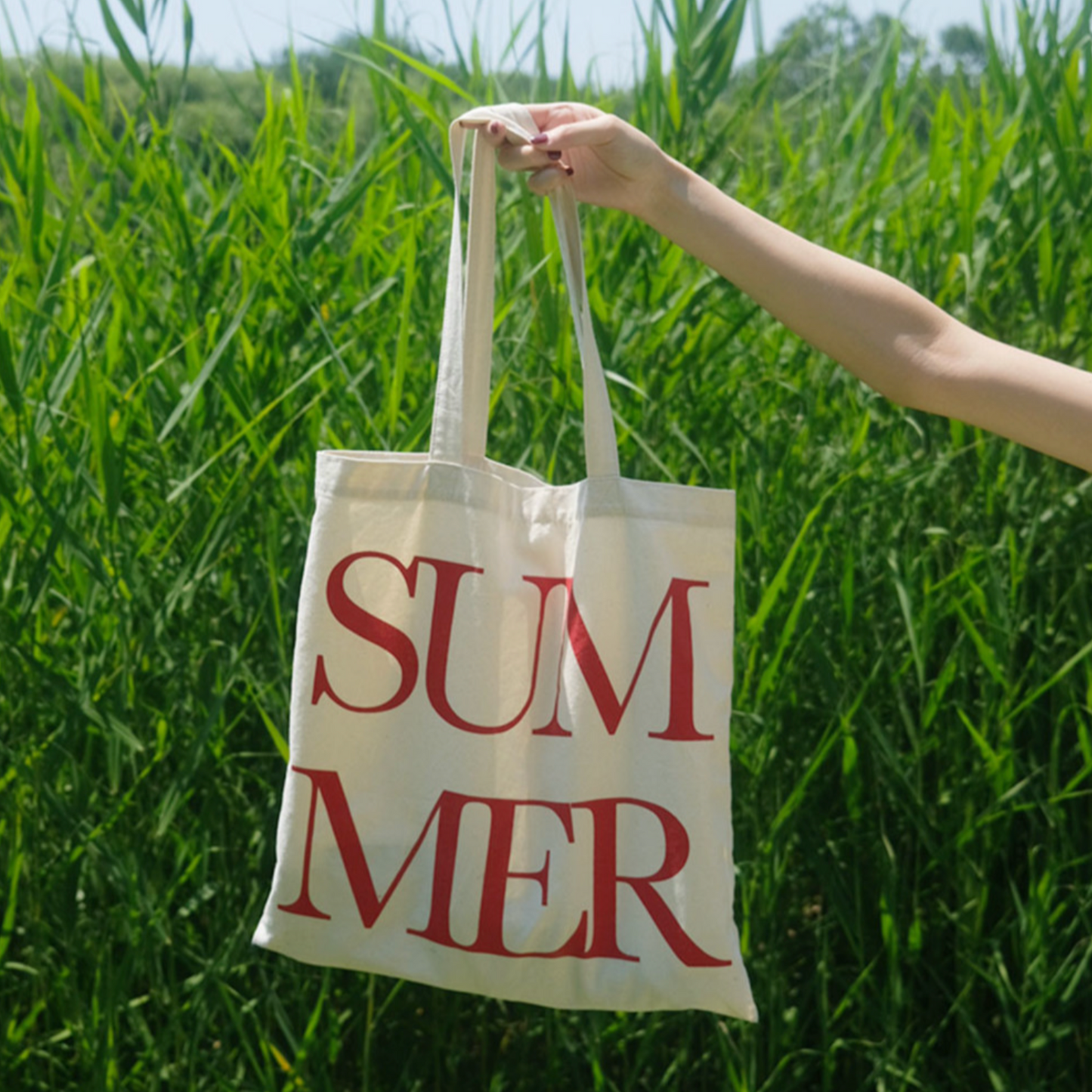 |SLOWSTITCH| Summer Bag (Red)