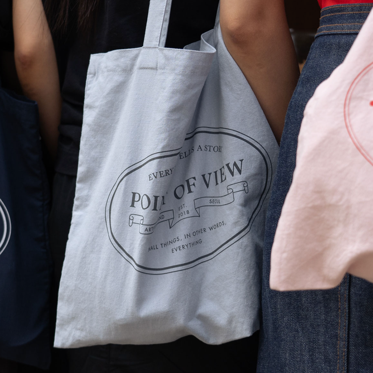 |POINT OF VIEW| POV Fabric Bag Writer (6Colours)