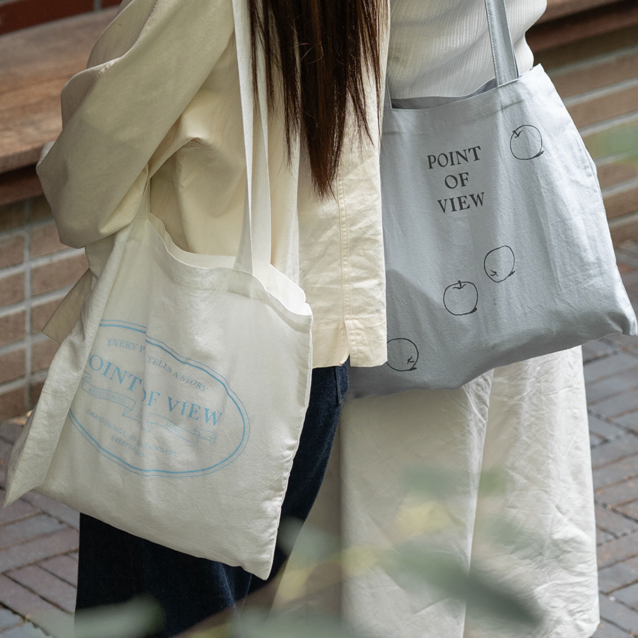 |POINT OF VIEW| POV Fabric Bag Poet (7Colours)